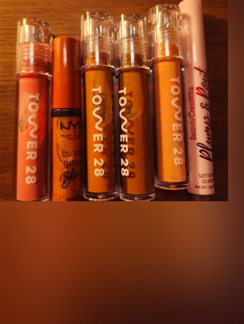 🩷 Tower 28 Nyx Lip Gloss Bundle Lot Of 6
